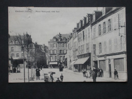 Delcampe - Ref4005 JU CPA  Animée De Guéret (Limousin) - Place Bonnyaud Côté Sud - Nussac éd. - Commerces: PTT Au Bon Coin 1912 - Guéret