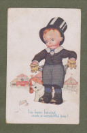 Cp Signée Beatrice Mallet - 1931 - Tuck Oilette - Enfant, Children, Kinder, Fête, Chien, Dog - Mallet, B.