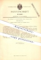 Original Patent - W. Junge In Northeim , 1882 , Korkhalter , Ausschank , Flaschen , Korkenzieher !!! - Northeim