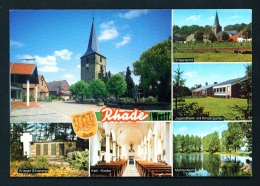 GERMANY  -  Rhade  Multi View  Postcard As Scans - Rotenburg (Wuemme)