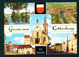 GERMANY  -  Rottenburg  Multi View  Used Postcard As Scans - Rottenburg