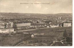 Delcampe - BOURGOIN. LA CASERNE ET PANORAMA. - Bourgoin