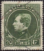 Belgique 1929 COB 290, 20 F Montenez Oblitéré - 1929-1941 Big Montenez