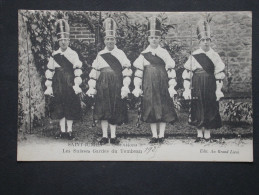 Delcampe - Ref4009 JU CPA De Saint Junien (Limousin) - Ostensions Les Suisses Gardes Du Tombeau - Edit Au Grand Livre 1925 Folklore - Saint Junien