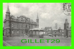 Delcampe - FRAMERIES, BELGIQUE - MAISON COMMUNALE - ANIMÉE - COMMISSION CORTÈGE - IMP. LEDENT-BOUSSU - - Frameries