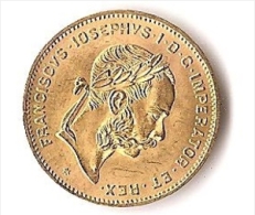 AUTRICHE  4 FLORIN  - 10 FRANCS 1892  OR/ GOLD - Other & Unclassified