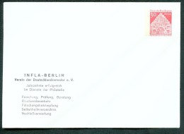 BERLIN PU38 B1/001 Privat-Umschlag INFLA-BERLIN ** 1969  NGK 8,00 € - Private Covers - Mint