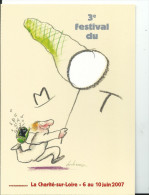 Delcampe - La Charité Sur Loire - 3ème Festival Du Mot 2007 - Illustrateur Desclozeaux - Affiche 2007 - état Neuf - La Charité Sur Loire