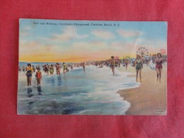 - North Carolina> Carolina Beach  Surf & Midway  Has Crease  - -------ref 1781 - Carolina Beach