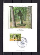 Delcampe - Carte Maximum En Soie De 2006 " LA FRANCE A VOIR : LA FORET DE BROCELIANDE "  N° YT 3944. Parfait état. CM - 2000-2009