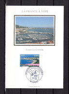 Delcampe - Carte Maximum En Soie De 2006 " LA FRANCE A VOIR : CANNES / LA CROISETTE "  N° YT 3943. Parfait état. CM - 2000-2009