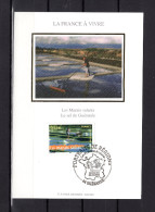 Delcampe - Carte Maximum En Soie De 2006 N° YT 3883 " LA FRANCE A VIVRE : LES MARAIS SALANTS / SEL DE GUERANDE " Parfait état. CM - 2000-2009