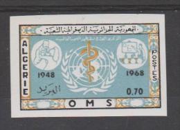 ALGERIE   IMPERF / NON DENT   OMS    YVERT  N°  467   **  MNH   ,réf   9702 - OMS