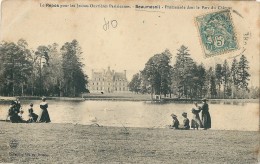 Delcampe - Beaumesnil  - Promenade Dans Le Parc Du Château - Le Repos Pour Les Jeunes Ouvrières Parisiennes - Beaumesnil