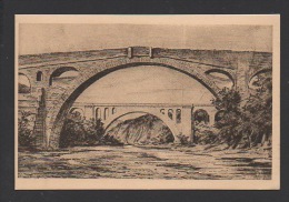 Delcampe - DF / 66 PYRENEES ORIENTALES / CÉRET / LE PONT D'APRES UNE ANCIENNE GRAVURE - Ceret