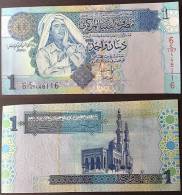 Libya P 68 - 1 Dinar 2006 - UNC - Libye