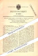 Original Patent - Th. Griffiths In Blaenavon And W.J. Clapp In Nantyglo , 1881 , Oven For Mining !!! - Monmouthshire