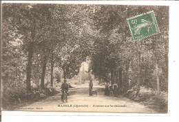 Delcampe - MANSLE  Avenue Sur La Chaussée - Mansle