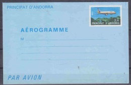 Andorra Fr. 1985 Aerogramme Unused (21085) - Ganzsachen & Prêts-à-poster