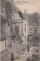 Delcampe - (R)NORD , Bombardements De BERGUES , La Rue De La Gare  MAI-Juin 1915 - Bergues