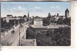 POSEN - POSEN / POZNAN, An Der Theaterbrücke,1916, Strassenbahn - Tram - Posen