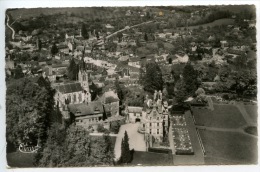 Delcampe - Clères : Vue Aérienne 1er Plan église & Chateau (n°1125 éd Cim) Dentelée - Clères
