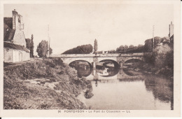 Delcampe - 50 PONTORSON, Pont Du Couesnon ( Dos Scanné ) - Pontorson