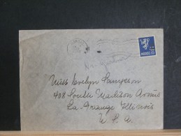 49/698    LETTRE   POUR  USA  1950 - Briefe U. Dokumente