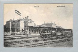 Delcampe - AK Belgien Lontzen Herbesthal Foto Bahnhof Dampflokomotive - Lontzen