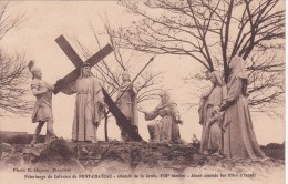 Delcampe - Cp , 44 , PONCHÂTEAU ,  Pélerinage Du Calvaire , Chemin De Croix , VIIe Station , Jésus Console Les Filles D'israël - Pontchâteau