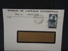 FRANCE- COTE D IVOIRE LETTRE  COMMERCIALE DE ABIDJAN VERS LES BOUCHES DU RHONE  1937 A VOIR  LOT P3527 - Covers & Documents