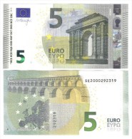 NEW 5 € 2013 ITALIA SERIE SE Mario Draghi FDS UNC DA MAZZETTA S001 Cod.€.124 - 5 Euro