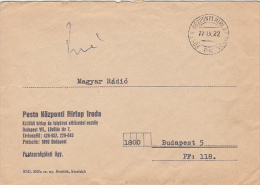 17372- PREPAID COVER FROM NEWSPAPER OFFICE, 1977, HUNGARY - Covers & Documents