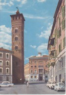 ASTI - Piazza Medici E Torre Troiana - Camera Di Commercio - Auto - 1964 - Asti