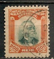 Timbres - Amérique - Brésil - 1906 - Official - 200 Reis - - Dienstzegels