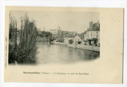 Delcampe - Ref 196 - MONTMORILLON - La Gartempe En Aval Du Pont-Neuf (CARTE PIONNIERE) - Montmorillon