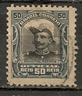 Timbres - Amérique - Brésil - 1913 - Official - 50 Reis - - Officials