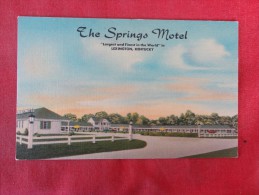 - Kentucky> Lexington  The Springs Motel ------ref 1782 - Lexington