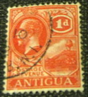 Antigua 1921 King George V 1d - Used - 1858-1960 Crown Colony