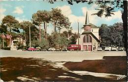 Delcampe - Depts Div - Loire Atlantique -ref AA265- Tharon Plage - La Place De La Chapelle - Petit Plan Voitures - Automobile  - - Tharon-Plage