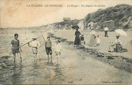 Depts Div - Loire Atlantique -ref AA253- La Plaine -le Cormier - Un Depart De Peche  - - La-Plaine-sur-Mer