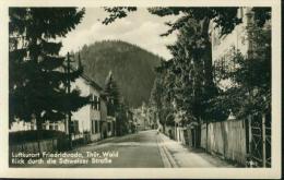 Friedrichroda Thüringen Wohngebiet In Der Schweizer Straße Sw 1954 - Friedrichroda