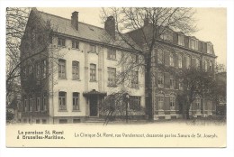 CPA - BRUXELLES Maritime - La Paroisse St Remi  - Clinique - Kliniek - Rue Vandernoot  // - Hafenwesen