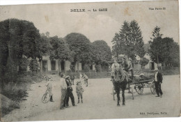 Delcampe - Carte Postale Ancienne De DELLE - Delle