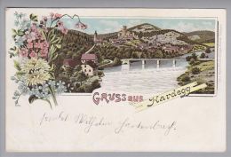 AK AT NÖ Hardegg 1898-07-13 Litho Gebr. Metz #5150 - Perchtoldsdorf