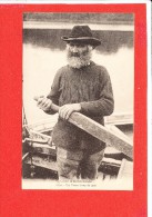 Delcampe - COTE EMERAUDE Cpa Animée Un Vieux Loup De Mer      1850 L Nel - Fischerei