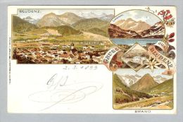 Delcampe - AK AT VG Bludenz 1899-03-02 Litho C.Jurischek #344 - Bludenz