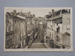 Delcampe - Ref4052 JU CPA Animée De Saint Junien (Limousin) - Rue Lucien Dumas  - 1939 - N°159 édition La Cigogne - Commerces - Saint Junien