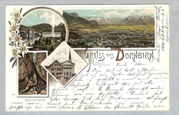 AK AT VG Dornbirn 1901-03-01 Litho #4117 - Dornbirn