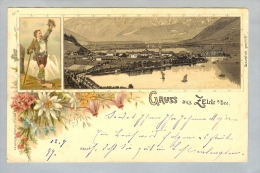 AK AT Salzb. Zell Am See 1899-09-12 Litho O.Zieher #4 - Zell Am See